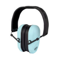 Radians VXP820BX Vertex Passive Earmuff 23 dB Over the Head Aqua Blue/Black