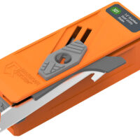 Outdoor Edge RR30D12C Blade Dispenser Blaze Orange, 12 Drop Point 3" 420J2 SS Blades