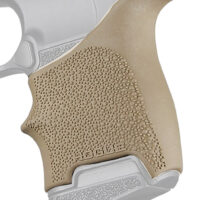 Hogue 18703 Grip Sleeve Handall Beavertail Flat Dark Earth Rubber