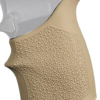 Hogue 18713 Grip Sleeve Handall Beavertail Flat Dark Earth Rubber