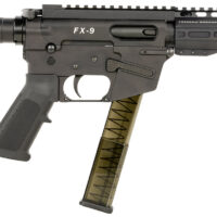 FREEDOM ORDNANCE FX9P8SBM FX-9 9mm Luger 31+1 8" Black Nitride Steel Barrel, M-LOK Handguards, Black Anodized Aluminum Picatinny Rail Receiver, Black SB Mini Brace, AR15 Grip