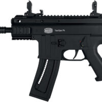 Blue Line Solutions 4150043 TacOps Pk 22 LR 22+1 5" Black Anodized Steel Barrel, Picatinny Rail Receiver, Black Aluminum Frame w/Picatinny Rail