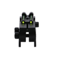 Truglo TG944D Pro Magnum Gobble-Dot Benelli Legacy, M1 Field, Montefeltro, Super Black Eagle, Vinci 12 ga Red/Green Fiber Optic Black