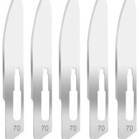Hogue 35887 Expel Replacement Blades High Carbon Steel Blade #70 5 Blades