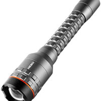 NEBO NEBFLT1030 Davinci 5000L Flashlight Gray 100/1,000/5,000 Lumens White LED