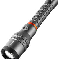 NEBO NEBFLT1039 Davinci 7000L Flashlight Gray 80/1,800/3,500/7,000 Lumens White LED