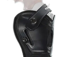 Galco SA845RB Switchback Strongside Crossdraw Belt Black Hybrid Leather-Synthetic Fits Arex Delta L Ambidextrous