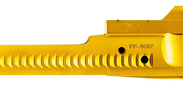 Faxon Firearms FF556BCGCNITRIDETIN M16 5.56 Bolt Carrier Group  .223 Rem/5.56 NATO TiN PVD Coated 9310 Steel For AR15/M16