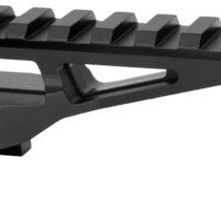 Warne 7861M DiviingBoard Mount Black Aluminum 35mm Tube Rifle