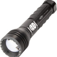 Lb Marketing 97741 Twin Power Long Throw Flashlight Black 220/450 Lumens White LED