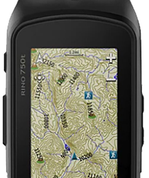 Garmin 0100195830 Rino 750t Communication/SOS/Maps 4.50GB Memory Black 3" Transflective Color TFT Display
