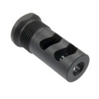 Wilson Combat SPRTMBFB30 Muzzle Brake Whisper 30 Cal 5/8"x24 Black Melonite