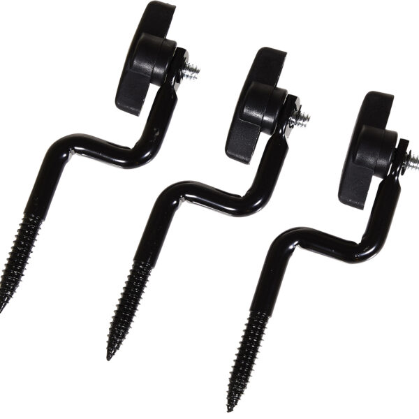 Allen 5307 Trail Camera Tree Mount Black Steel 3 Pack