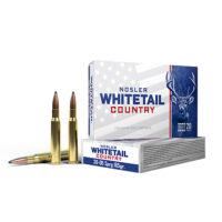 Nosler 40125 Whitetail Country 30-06Springfield 165gr Spitzer Boat Tail 20 Per Box/10 Case