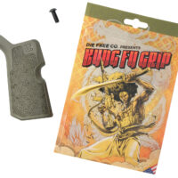 Die Free Co Llc KFGODG Kung Fu Grip Olive Drab Nylon Fits AR15/M4/AR10/SR25