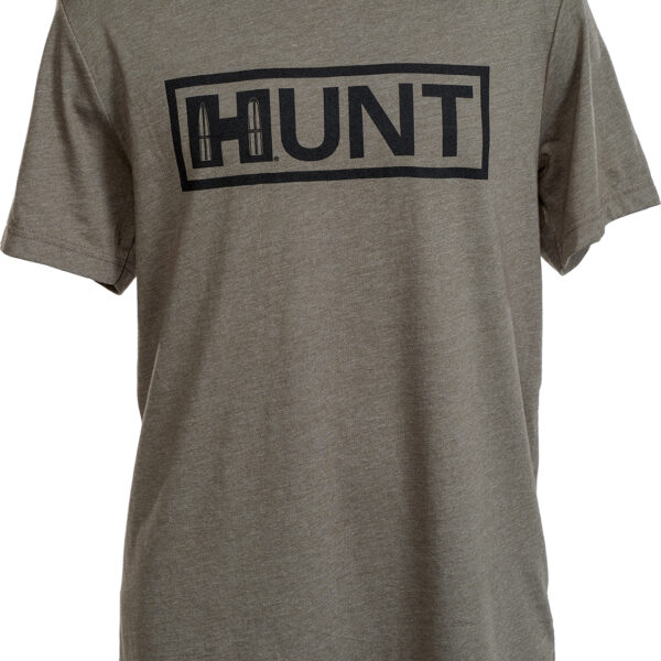 Hornady 99605XXXL Hunt T-Shirt OD Green Tri-Blend Short Sleeve 3XL