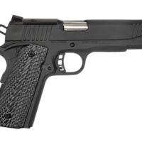 Rock Island 57180 GI 10mm 8+1 5" Matte Black Steel Barrel, Optic Cut/Serrated Steel Slide, Steel Frame, Black Rubber Grip