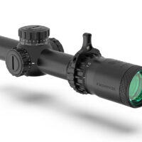 Swampfox Optics THK16241GF Tomahawk II Black 1-6x 24mm 30mm Tube Bright Fiber Optic Green Reticle
