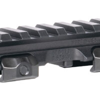 Reptilia LLC 100271 RMU Mount 6 Slot Black 7075-T6 Aluminum Mil-Spec 1913 Picatinny Rail Mount