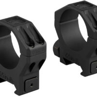 Sig Sauer Electro-Optics SOA63003 Alpha 6 Scope Ring Set Black Stainless Steel 30mm Tube High