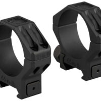 Sig Sauer Electro-Optics SOA65004 Alpha 6 Scope Ring Set Black Stainless Steel 35mm Tube High