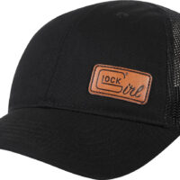 Glock AP96239 Ponytail Hat Black Leather Glock Girl Patch