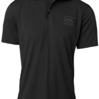 Glock AP96212 Glock Perfection Polo Black Polyester Mesh Short Sleeve Medium