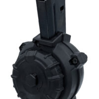 ProMag DRMA108 50rd Drum 6.8 SPC Fits AR-15 Black DuPont Zytel Polymer