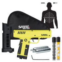 Sabre SLPIC2 Compact Projectile Launcher Range 175ft Black/Yellow *CA Approved