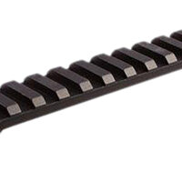 Talley PL0258763 Picatinny Rail Black Hardcoat Anodized Aluminum Fierce Edge/Fury Long Action 0 MOA