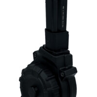 ProMag DRMA100 50rds Drum 9mm Fits Ruger Max-9 Black Polymer