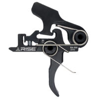 Rise Armament RA100BLK RA-100 Trigger Black Nitride Curved Fits AR-Platform