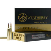 Weatherby H22450VMAX 224WthbyMag 50gr Hornady V-Max 20 Per Box/10 Case