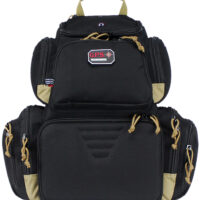 GPS Bags GPS1711BPBT Handgunner Backpack 1000D Nylon Black/Tan