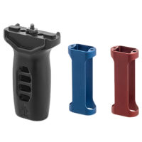 Leapers MTFGM01 Super Slim Foregrip Matte Black Anodized Aluminum