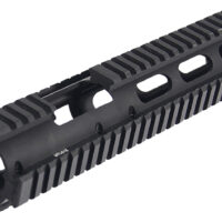 Leapers MTU015 Quad Rail Handguard Aluminum Matte Black Receiver