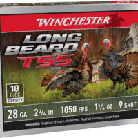 Winchester Ammo LBTSS289 Long Beard TSS 28Gauge 2.75" 1 1/4oz Tungsten 9Shot 5 Per Box/10 Case