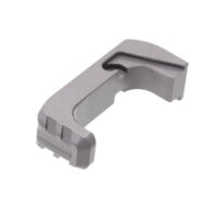 Tyrant CNC TD43X48EG Extended Magazine Release Glock 43x/48 Grey Aluminum