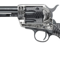 Pietta GW357DOGE434NMB Great Western II D.O.G.E. Sports South Exclusive 357 Mag 6rd 4.75"