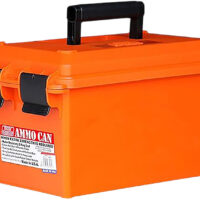 MTM Case-Gard AC35 Ammo Can Orange Polypropylene