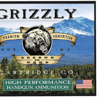 Grizzly Ammo GC45C+P3 45Colt+P 225gr Jacketed Hollow Point 20 Per Box/10 Case