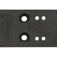 Walther Arms 5136197 Optic Plate Black Steel Fits Walther PDP 2.0