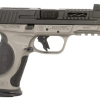 Ed Brown MPFMATCH Fueled M&P Match 9mm Luger 19+1 4.75" Black Nitride Match Grade Threaded Barrel, Black Nitride Optic Cut/Ported/Serrated Stainless Steel Slide