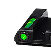 HiViz GLN421 LiteWave H3 Green Tritium/Fiber Optic Tritium Front Orange Fits Glock 42/43/43X/48