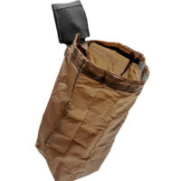 Blue Force Gear BTDPSBK Dump Pouch Belt Mounted 1.25-2" Black Nylon