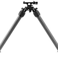 Mdt Sporting Goods Inc 114700BLK Mountain Bipod 2.70-15.80" High Black Carbon Fiber/Aluminum