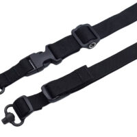 Tacshield T6031BK Warrior 2-in-1 Sling Black Webbing Two-Point Rifle/Shotgun