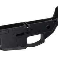 Shield Arms SAO15 SA-15 Stripped Lower Receiver Multi Aluminum Black Anodized for AR-15 Non-Folding