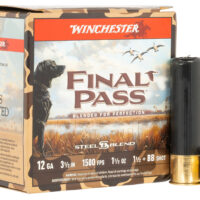 Winchester Ammo FP12LBB15 Final Pass 12Gauge 3.50" 1 1/2oz BB/1.5Shot 25 Per Box/10 Case