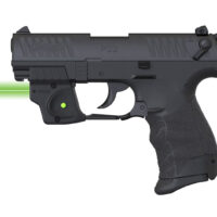 Viridian 9120097 E-Series Fits Walther P22 Green Laser Black Polymer Rail Mount Mount